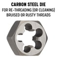 thumbnail image 2 of Drill America 1/2"-13 en Acier au Carbone Main Gauche (Inverse) Hexagonale Rethreading Die, Série DWT, 2 of 5