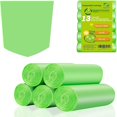 thumbnail image 1 of AMERTEER Small Trash Bags 1.2/4/8/13 Gallon  Small Bathroom Trash Bags   Strong Small Garbage Bags  Biodegradable  Unscented  Size Expanded for Bathroom Kitchen, 1 of 14