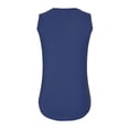 thumbnail image 4 of Womens Tank Tops V-Neck Basic Casual Flowy Summer Sleeveless T-Shirt, 4 of 8