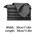 thumbnail image 2 of HHBEAUTY Thickened Magic Cleaning Cloth, 5PCS Window Cleaning Cloth, Reuseable Streak Free Microfiber Cloth, Reusable Microfiber Cleaning Rag for Kitchen, Window, Glass, Cars (11.8*11.8in), 2 of 8