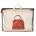 thumbnail image 5 of Unique Bargains Sacs à Main Sacs à Poussière, L Taille PVC Transparent Sac à Main Protecteur, Beige, 5 of 5