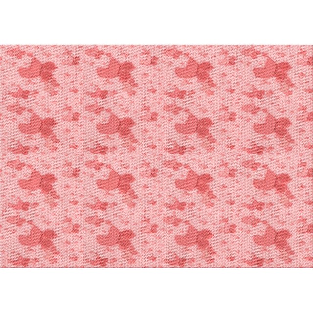 Ahgly Company Machine Washable Indoor Rectangle Transitional Flamingo Pink Area Rugs, 5' x 7'