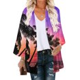 thumbnail image 1 of Nouveaux Hauts pour Femmes 2023 Mode Grande Taille Manches Longues Col Rond Blouse Imprimée Automne Chandail Décontracté Hauts Chemise Manches Longues pour Femmes, 1 of 5