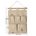 thumbnail image 3 of WHEANG Clearance Advective Clothing Storage Hanging Bag Wall Remote Control Debris Storage, 3 of 4