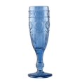 thumbnail image 1 of Weddingstar Vintage Style Pressed Glass Wine Flute - Blue, 1 of 3
