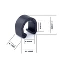 thumbnail image 3 of Guide-câble en Alliage d'Aluminium pour Ligne de Frein de Vélo Clips Adaptateur de Fil, 3 of 6