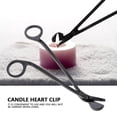 thumbnail image 3 of Stainless Steel Candle Trimmer, 17.5x5.8cm Wick Clipper Cutter Reaches Deep Into Candles To Cut, Candle Snuffer Extinguisher Save Combustion Prevent Smoke Dust Accumulation, 3 of 7