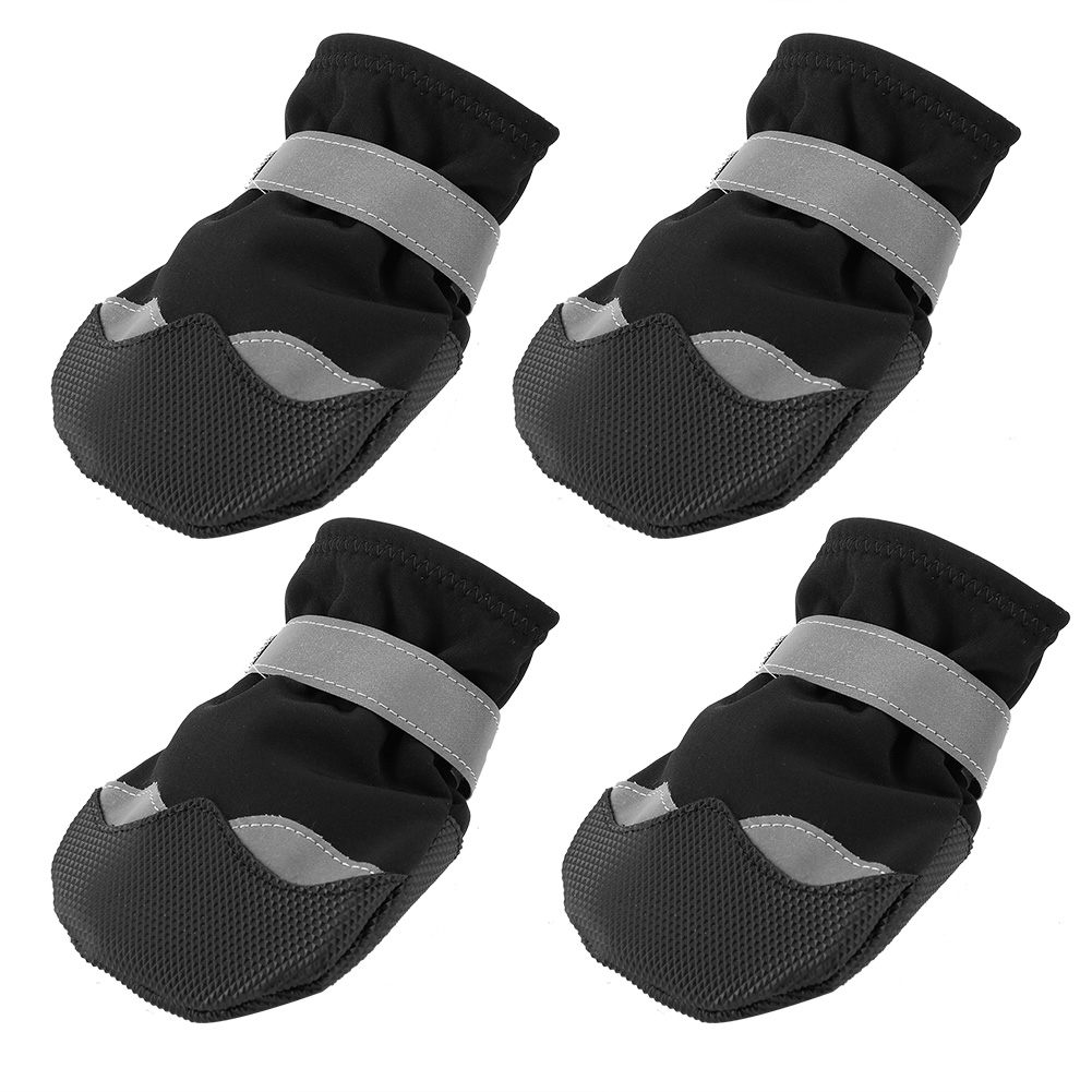 Non-slip Waterproof Durable Dog Shoes Pet Booties Rain Snow (5#)
