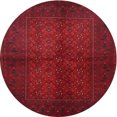 thumbnail image 1 of Ahgly Company Indoor Round Traditional Red Persian Area Rugs, 4' Round, 1 of 6