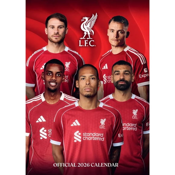 Liverpool - 2026 Wall Calendar
