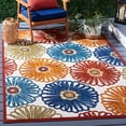 thumbnail image 1 of SAFAVIEH Cabana Aria Tapis Floral Extérieur, 1 of 9