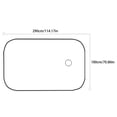 thumbnail image 3 of stanreset Cloth Soft Cotton Beauty Salon Bed Cover Massage Table Protector With Face Hole Washable Reusable D FOR 190*80cm, 3 of 6