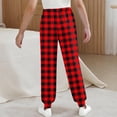 thumbnail image 4 of Cowsor Girls Graphic Print Sweatpants Athletic Drawstring Joggers Cute Track Pants with Pockets for Kids, 4 of 6