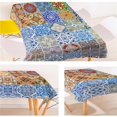 thumbnail image 3 of GUOOL Rectangular Tablecloth Outdoor Tablecloth, 140 Cm - 8 Bohemia Grid, 3 of 9