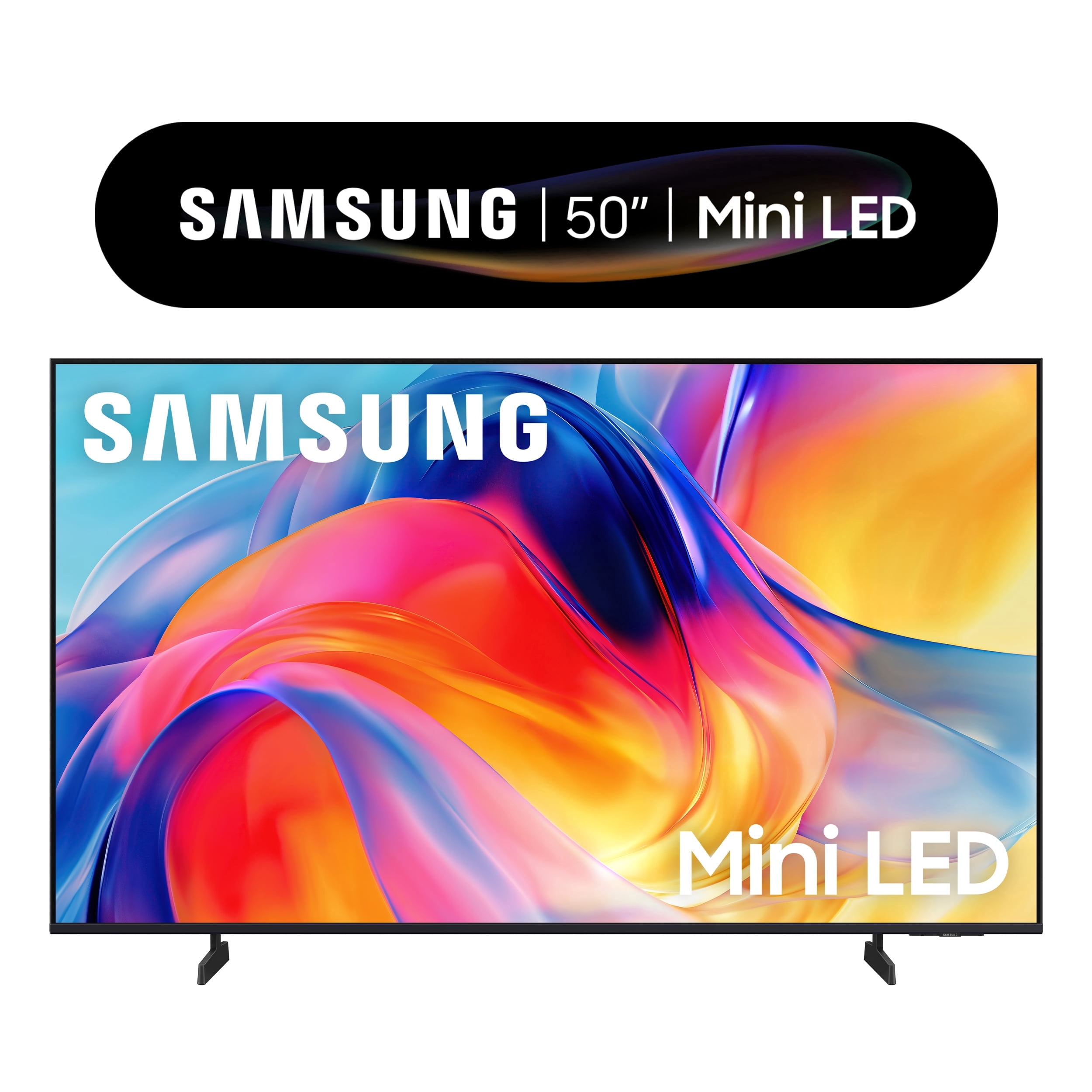 Refurbished Samsung 50in Class M70HB Series Mini LED 4K UHD Vision AI Companion Smart Tizen TV, Titan Black, UN50M70HBFXZA