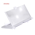 thumbnail image 2 of MesaSe Phone Screen Magnifier  Phone Video Amplifier Mobile Phone Holder  White 10inch, 2 of 3