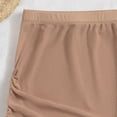 thumbnail image 4 of Plebaso Women's Mesh Shorts Beachwear See Through Bikini Bottom Summer Cover up Shorts with Drawstring, 4 of 6