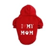 thumbnail image 2 of LSLJS Dogs Sweatshirt Pet Supplies Dog Clothes Fleece Cloth Mommy Pet Sweater Teddy Clothes Spring Fall Winter, Polyester Pet Sweatshirt, 2 of 6
