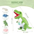 thumbnail image 3 of Cute Stuff Plush Dinosaur Stuffed Animal 23.6'' Mommy Stuffed Dinosaur with 3 Baby Dinosaur Plush Toys Soft Stuffed Animals Plush Gift for, 3 of 7