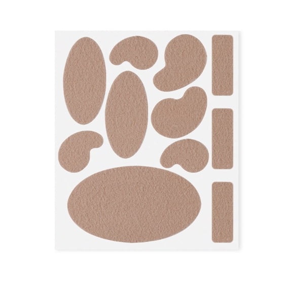 Pads Knit Mole Skin Heel Stickers Blister Prevention Pads Heel Slip Pads Anti Wear Heel Pads Use For Chafing Blister Prevention Heel And Toe