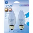 thumbnail image 1 of GE Reveal 60W Blunt Tip 2PK, 1 of 1