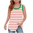 thumbnail image 1 of RXIRUCGD 2025 Vêtements d'Été pour Enfants Filles Décontracté Sans Manches Col Rond Imprimé, 1 of 5