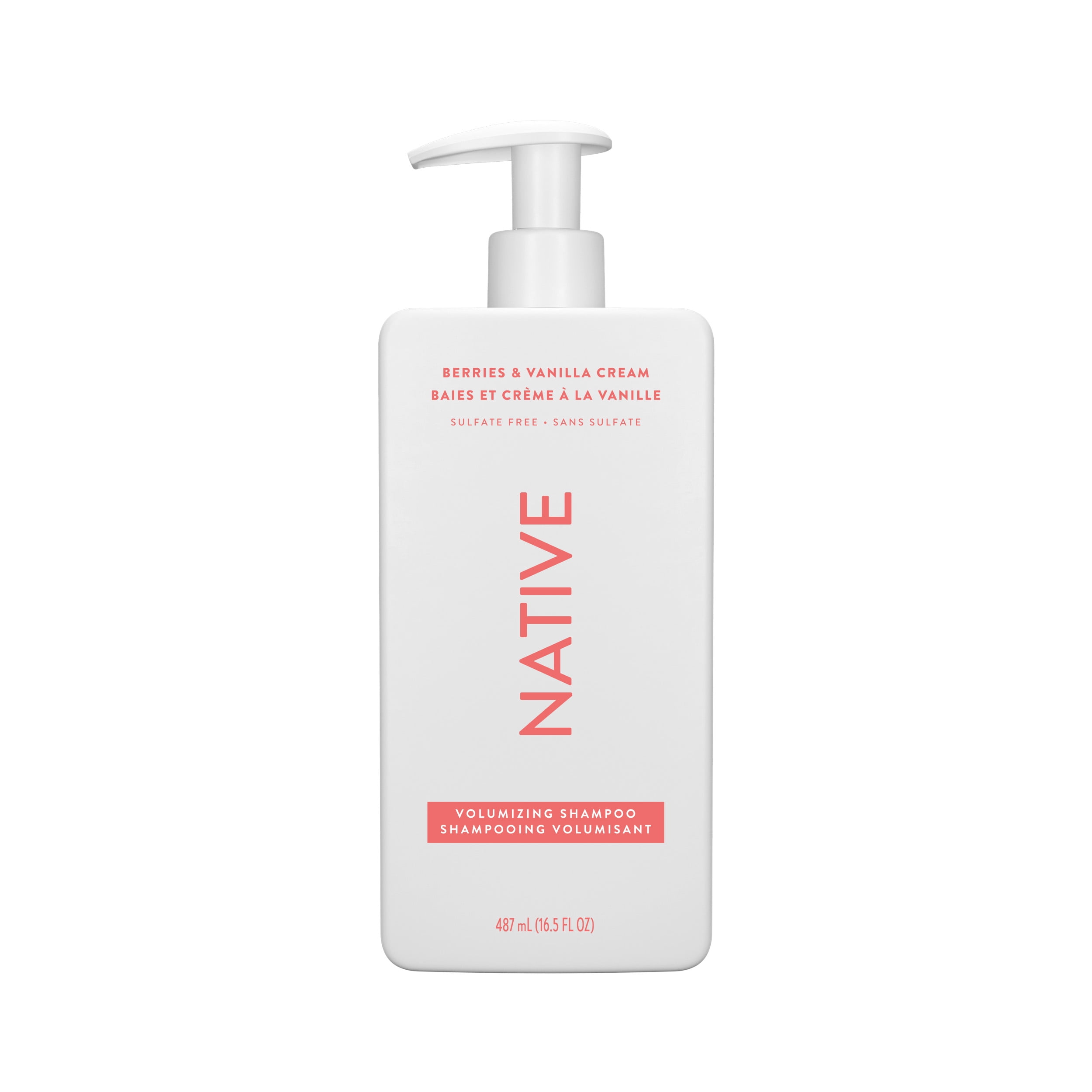 Native Volumizing Shampoo Berries & Vanilla Cream 487 mL