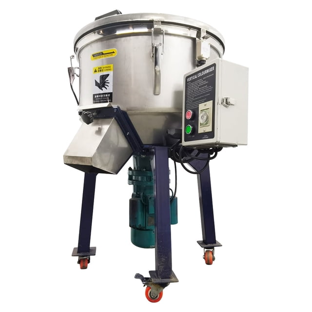 Industrial Blender Mixer Vertical Color Mixer Dry Wet Powder Plastic Granules Mixer 110LB