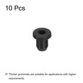thumbnail image 3 of Unique Bargains Rubber Grommet Mount Dia 15/64' (6mm) Round T Type for Wire Protection 10 Pack, 3 of 5