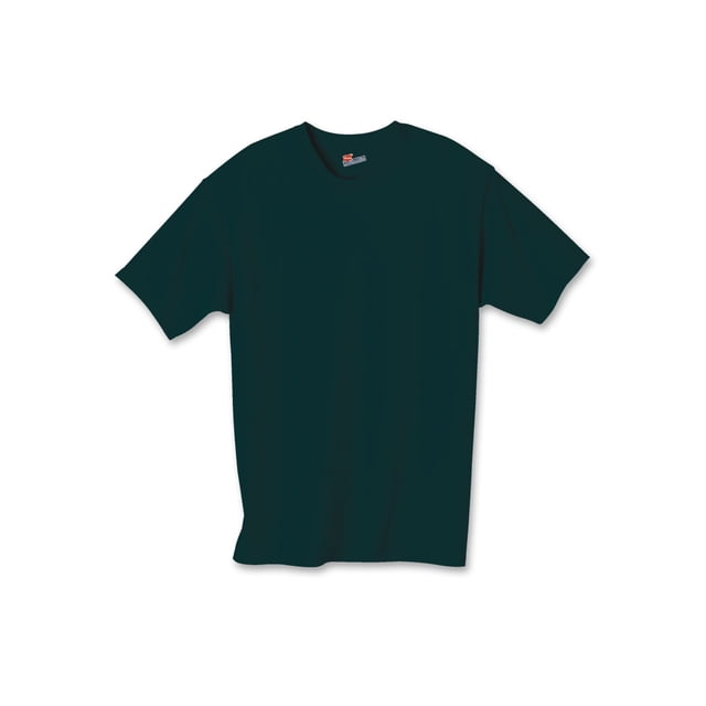 Hanes Authentic TAGLESS Kid`s Cotton T-Shirt, XS, Deep Forest