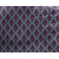 thumbnail image 4 of oneOone Georgette Viscose Fabric Argyle Style Ikat Print Sewing Fabric BTY 42 Inch Wide, 4 of 4