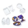 thumbnail image 4 of Vaidha Moules de Colle Époxy Cristal Ronds en Forme de Goutte d'Eau Bricolage, 4 of 6