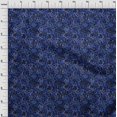 thumbnail image 4 of oneOone Cotton Jersey Blue Fabric Abstract Craft Projects Decor Fabric Printed By The Yard 58 Inch Wide, 4 of 4