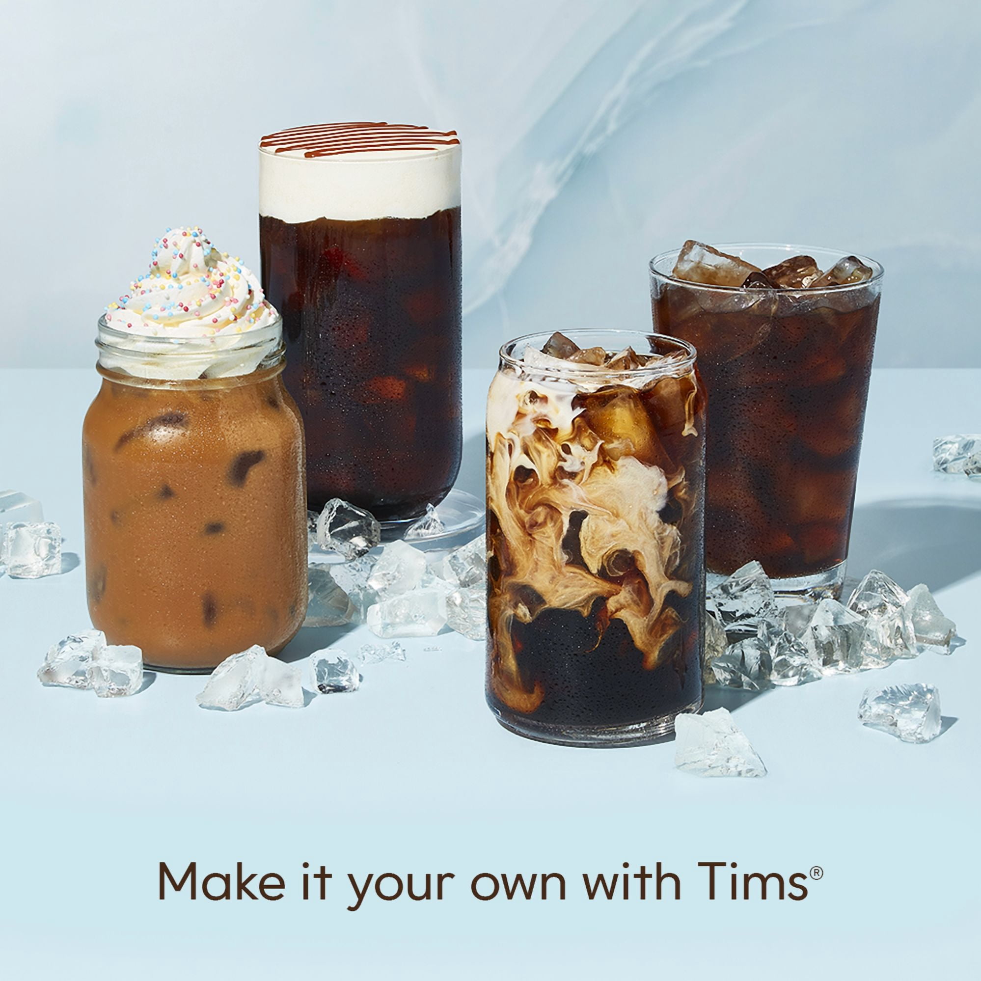 Tim Hortons Prêt-à-Boire Café Glacé Noir Caramel 1.42L