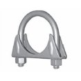 thumbnail image 1 of Nickson Exhaust Clamp 00104 With Hex Nuts; 2-1/4 Inch Diameter; Heavy Duty; Stainless Steel; Single, 1 of 4