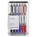 thumbnail image 3 of TULÂ® GL Series Retractable Gel Pens, Medium Point, 0.7 mm, Silver Barrel, Assorted Business Inks, Pack Of 12 Pens, 3 of 4