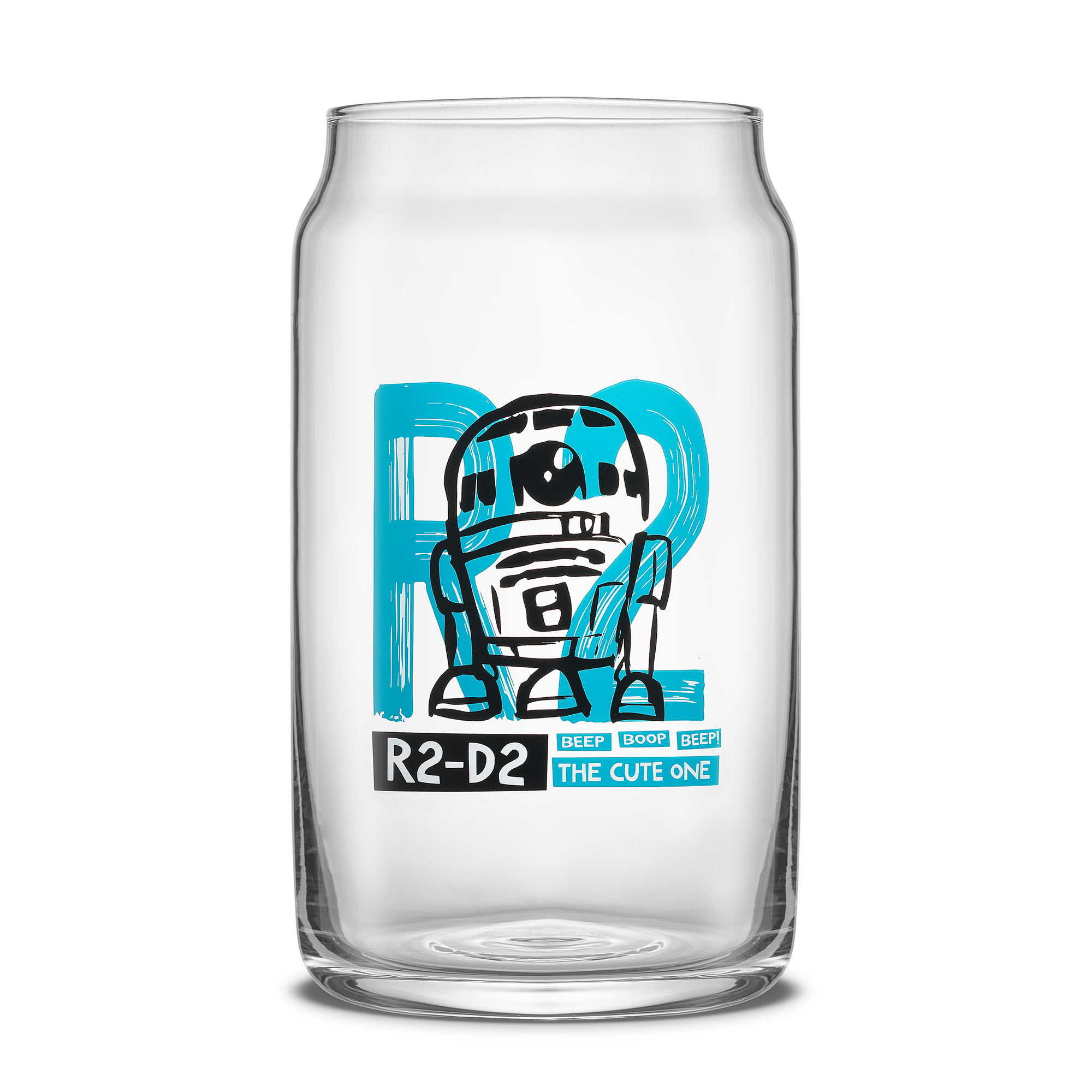 Set de verres Star Wars, avec pailles transparentes + 1 brosse de nettoyage, 16 oz (Set de 4)
