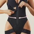thumbnail image 4 of letairis Black Excellent Elastic Waist Trainer For Comfortable And Breathable Shapewear Multiple Sizes 5XL, 4 of 6