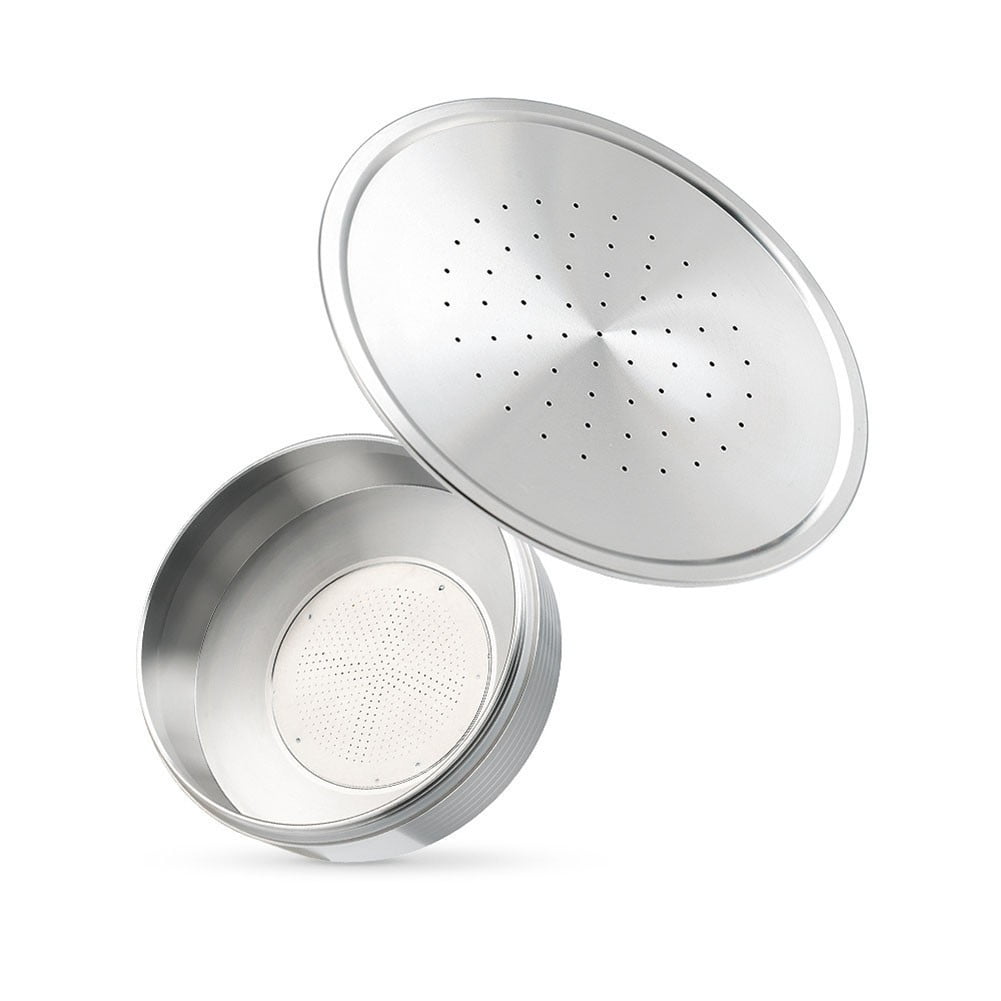 WinWay Reusable Coffee Capsule for Senseo Hd7801 Coffee Maker Crema Refillable Filter Pod Stainless Steel Coffee Accessories