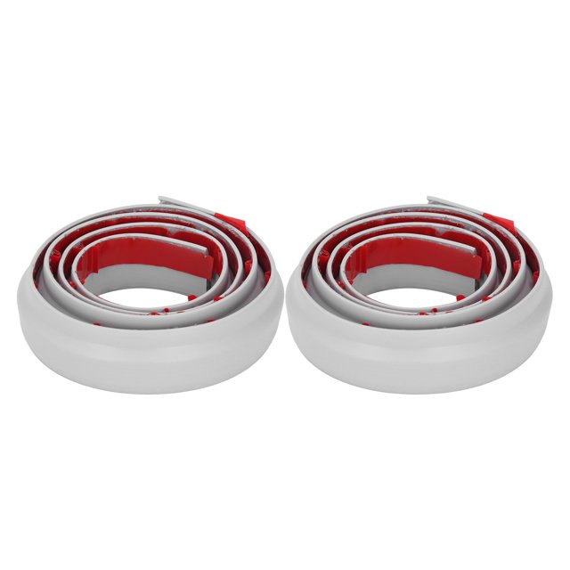 2PCS Porte Bas Bandes d'Étanchéité Isolation Temps Insonorisée Bande Auto-Adhésive 28mm / 1.1in