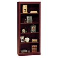 thumbnail image 1 of Bowery Hill Bibliothèque en Bois à 5 Étagères Couleur Cerisier Récolte, 1 of 2