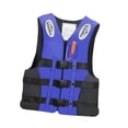 thumbnail image 2 of Almencla Life Vest for Adults Sturdy Kayaking Jacket for Rafting Outdoor Water Sports S blue, 2 of 8