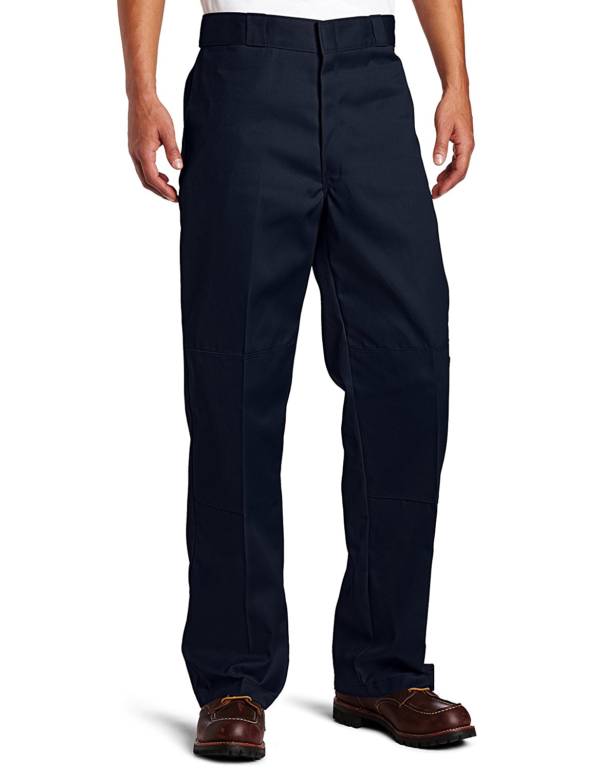 Dickies Mens Loose Fit Double-Knee Work Pant, 34W x 30L, Dark Navy