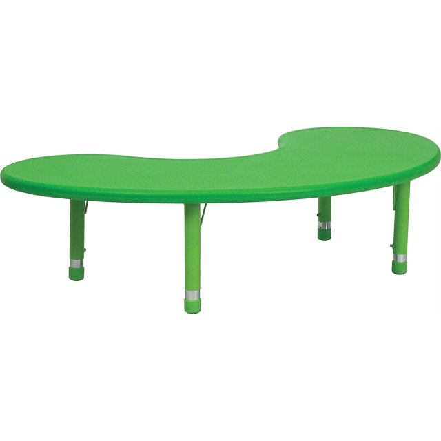 Rosebery Kids Table d'Activités Réglable en Plastique/acier, Vert