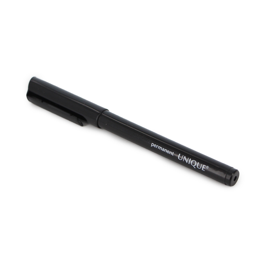 UNIQUE SEWING crayon marqueur 2-en-1 à double pointe fine, lavable bleu et effaçable à l’air mauve