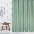 thumbnail image 4 of Modern Hotel-Quality Waffle Weave Shower Curtain – 72x72 Inch, Water-Resistant Polyester, Machine Washable, Stylish Bathroom Accessory, Color: System default_25, 4 of 7
