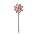thumbnail image 1 of Metal Flower Wind Stake Decorative Garden Windmill For Yard & Ornament Halloween Decorations, 1 of 5