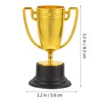 thumbnail image 2 of MasteelfCA 8 Pcs Mini Prix Trophées Prix Trophée Tasses Trophées Or Enfants Récompenses Scolaires, 2 of 8