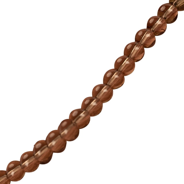 Loose Bead Strand DIY 0.31in Spacer Bead Strand Glass Bead Strand for Jewelry