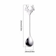 thumbnail image 3 of Oleegame 1PC Stainless Steel Cutlery Set Christmas 304 Stainless Steel Coffee Spoon Gift Box Cake Dessert And Fork Creative Christmas Spoon Coffee Spoon Gift Box Cake Dessert Spoon Animal Spoon, 3 of 8